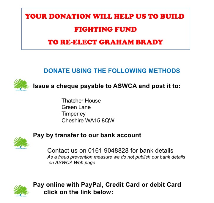 Donate, Graham Brady, crowdfunding,